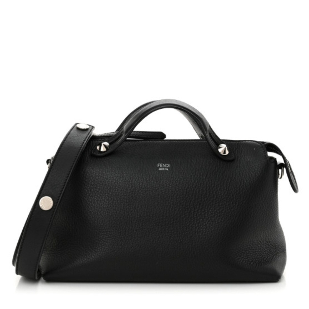 Fendi Black Leather Satchel